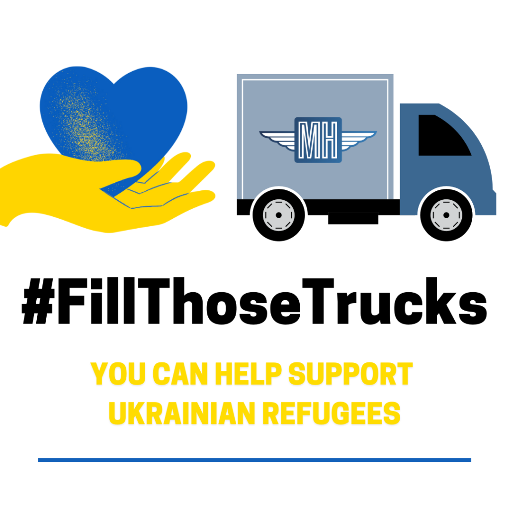 You can help support Ukrainian refugees