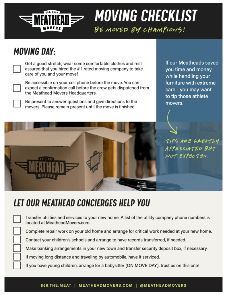 moving checklist 2